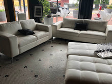 Load image into Gallery viewer, White Leather Lounge Furniture (Rental Only)
